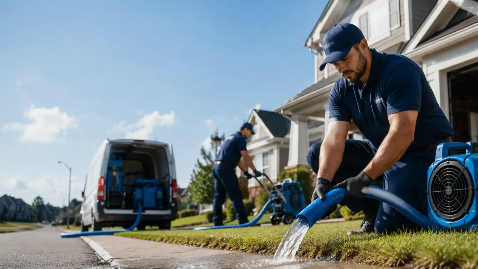 Flood Damage Restoration in Olivet, MI